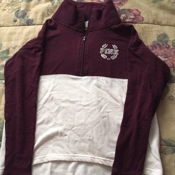 PINK purple sweater - Picture 2 of 2